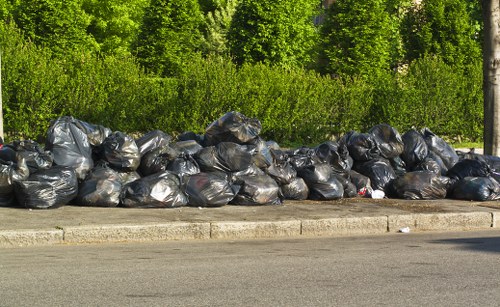 Advanced waste sorting technology in action